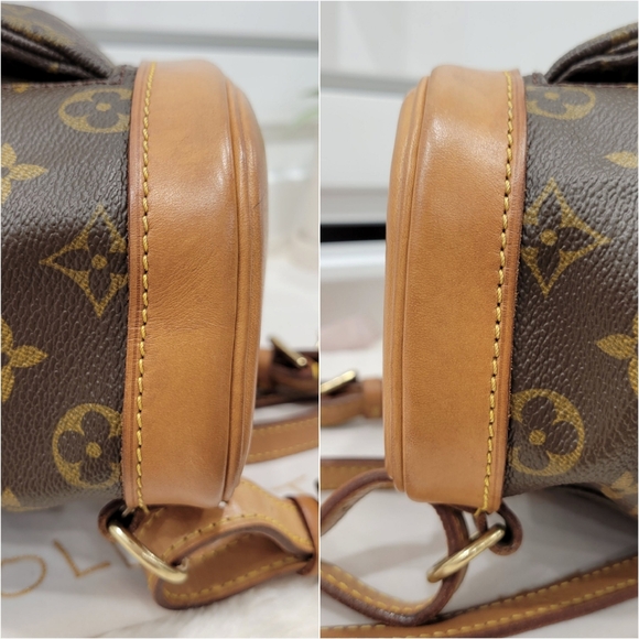 💕DISCONTINUED Very Rare Backpack LOUIS VUITTON Montsouris MINI Monogram - Picture 14 of 16